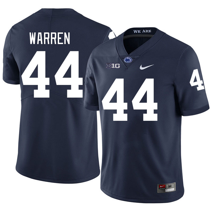 Penn State Nittany Lions #44 Tyler Warren College Football Jerseys Stitched Sale-Navy